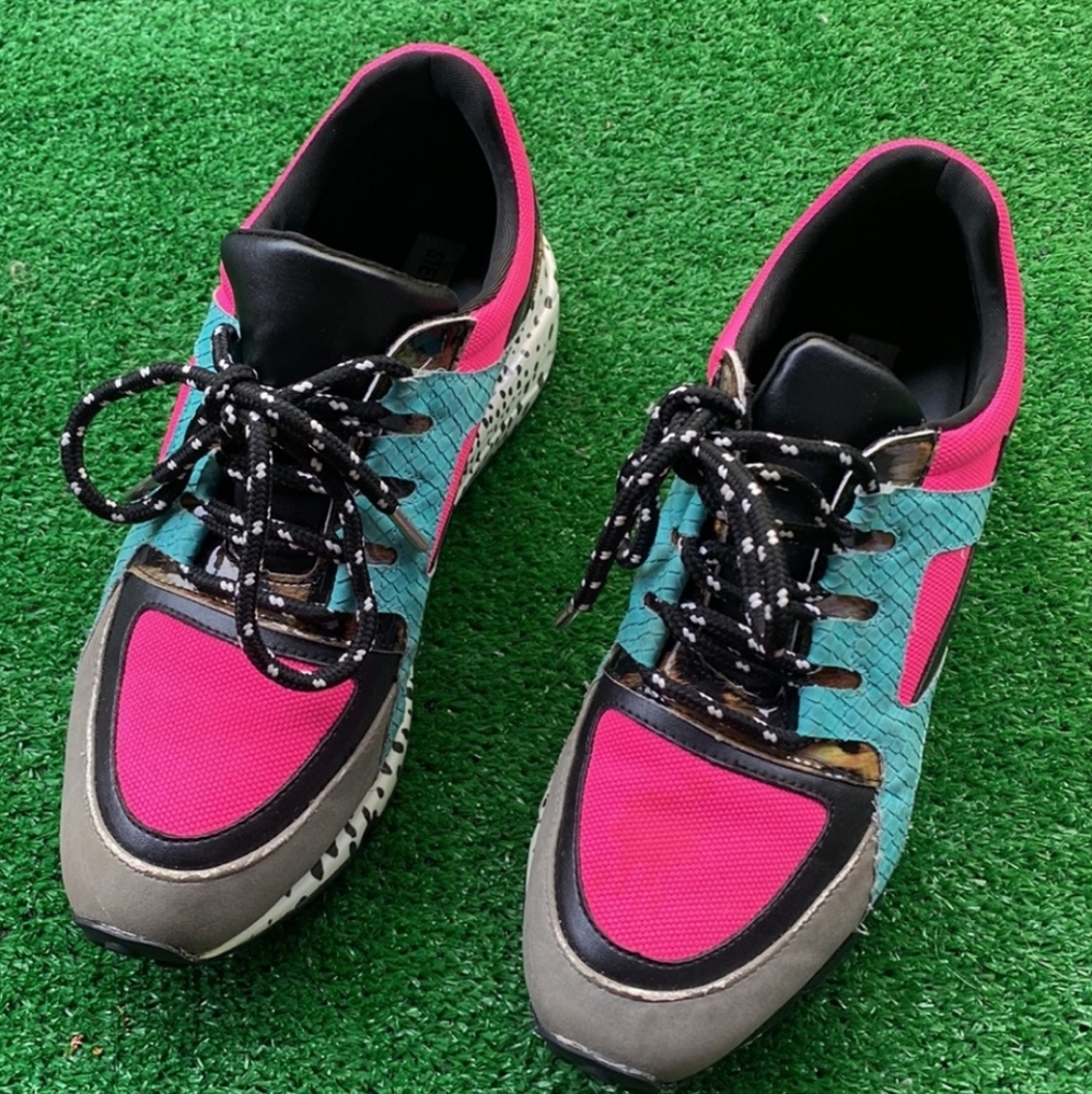 Steve Madden Barra Multi Colored Sneakers